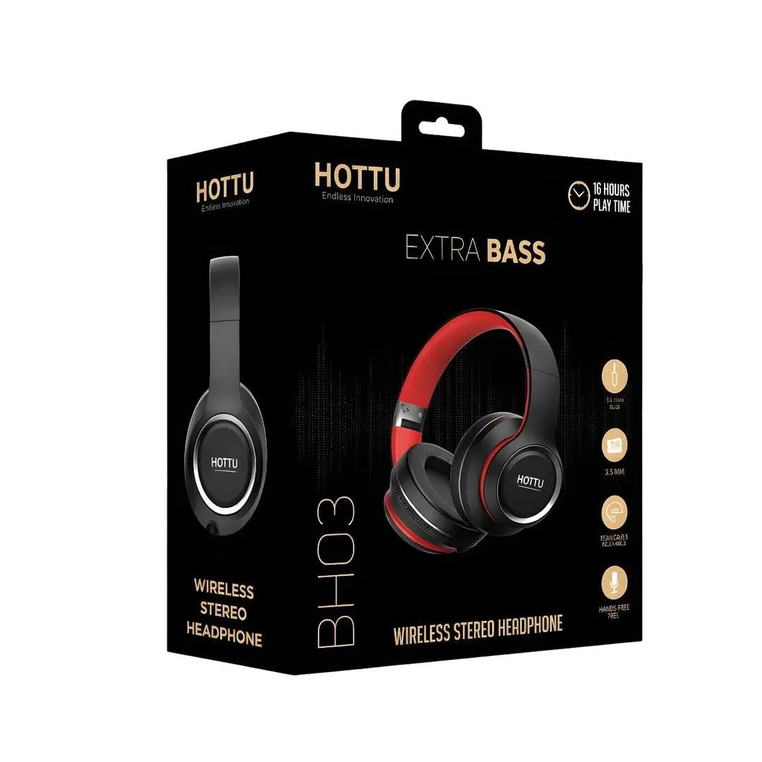Wireless Bluetooth Over-Ear Headphones | Noise Isolation, Deep Bass, Fast Charging