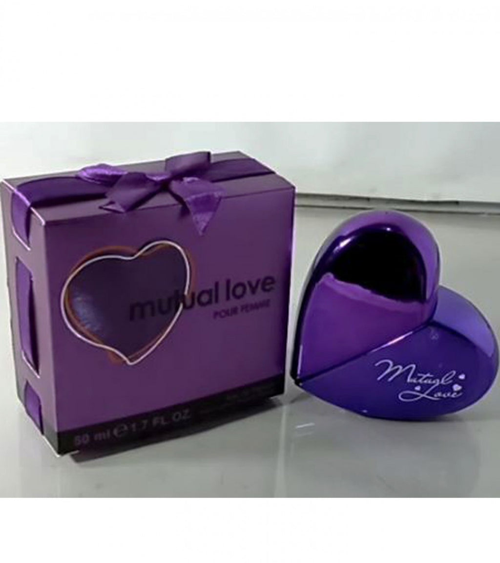 Mutual Love Heart Shape Pour Femme Floral Perfume 50ml | Long Lasting Fragrance