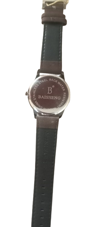 Baishing Men’s Quartz Watch – Luxury Waterproof Stainless Steel Design